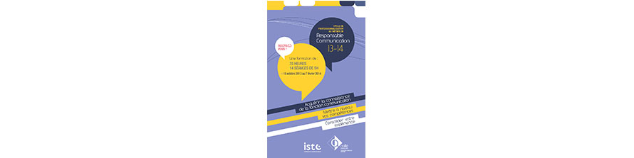 6ème édition de formation au métier de responsable de communication en octobre prochain