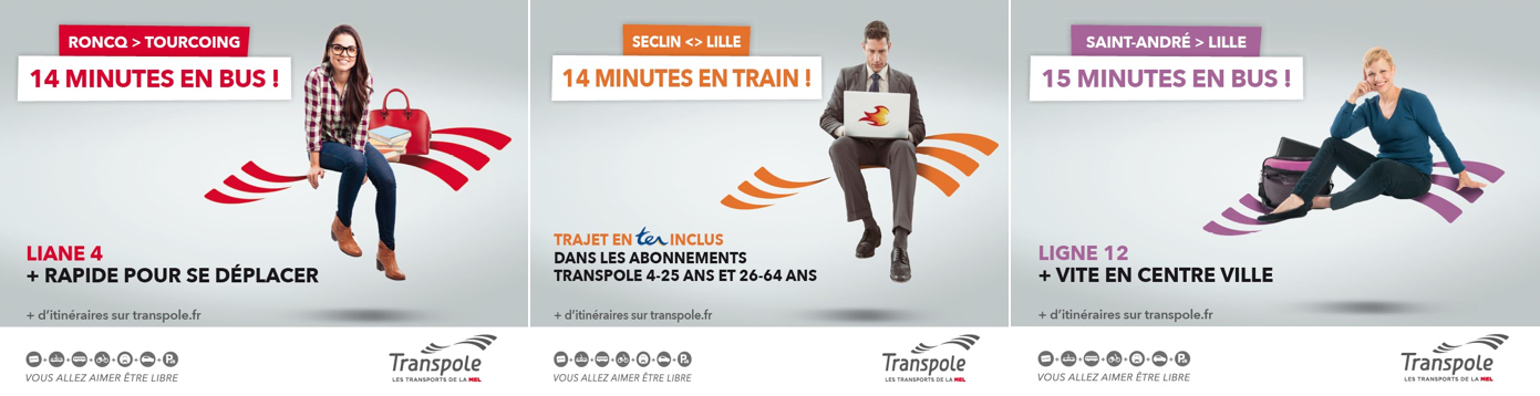 Transpole… à chaque type d’usager, une solution de transport adaptée !