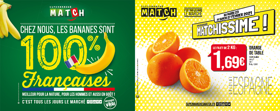 Un retour vitaminé en 2021 pour Les Supermarchés Match