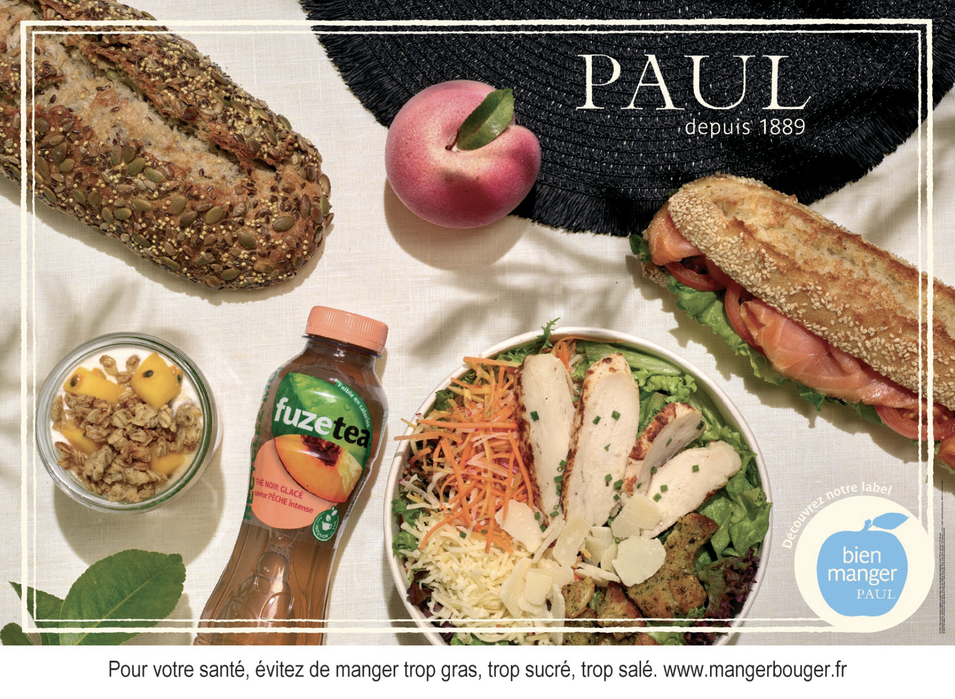 Une campagne estivale pour les Boulangeries Paul et Fuzetea