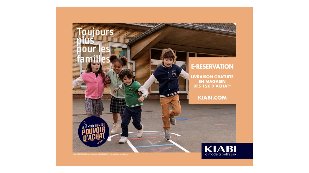 C’est la Rentrée chez Kiabi !!!!